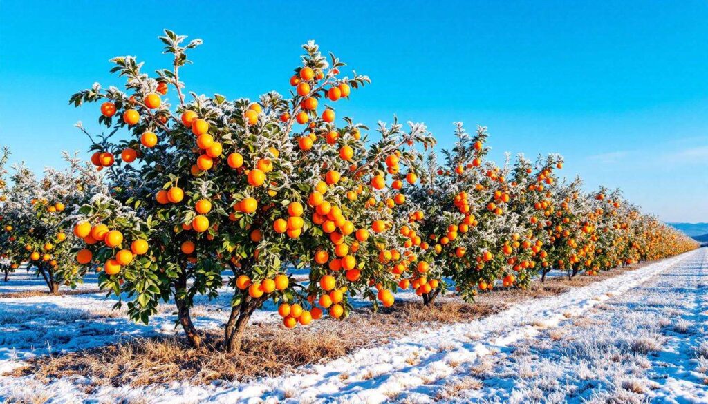 Er lässt Orangenbäume im Freiland trotz -15°C gedeihen, sein Trick überrascht sogar erfahrene Gärtner