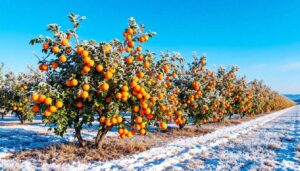 Er lässt Orangenbäume im Freiland trotz -15°C gedeihen, sein Trick überrascht sogar erfahrene Gärtner