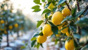 Die Alten schützten ihre Zitronenbäume am Ende des Winters mit dieser besonders simplen Methode