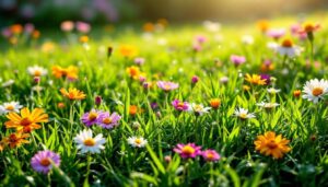 Diese Blumen die Sie stören bewahren jedoch Ihren Rasen und ihre Rolle ist wesentlich