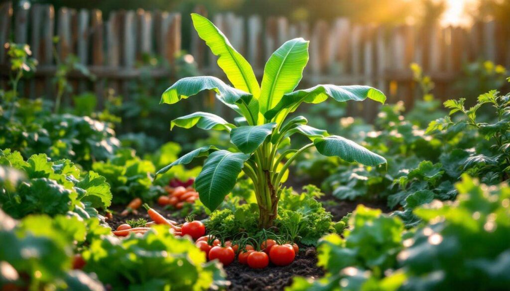 Warum pflanzten die Alten einen Bananenstrauch mitten in ihren Gemüsegarten?