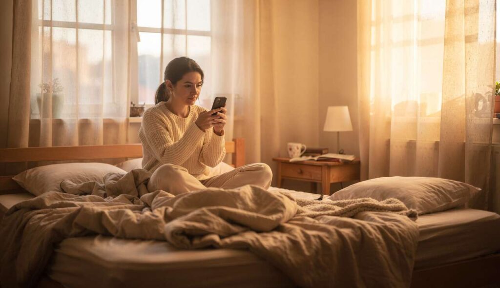 Wer morgens als Erstes das Handy checkt, zeigt laut Psychologen diesen Persönlichkeitstyp